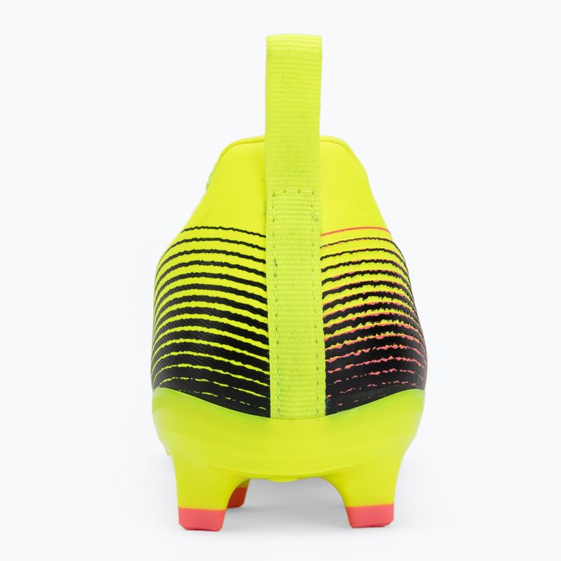 Scarpe da calcio per bambini PUMA Future 8 Match LL FG/AG allarme giallo/ puma nero/ sole colpito 6