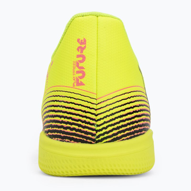 Scarpe da calcio da uomo PUMA Future 8 Play It allerta gialla / puma nero / sole colpito 6