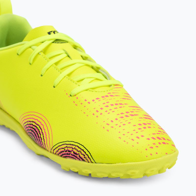 Scarpe da calcio per bambini PUMA Future 8 Play TT allerta gialla / puma nero / sole colpito 7