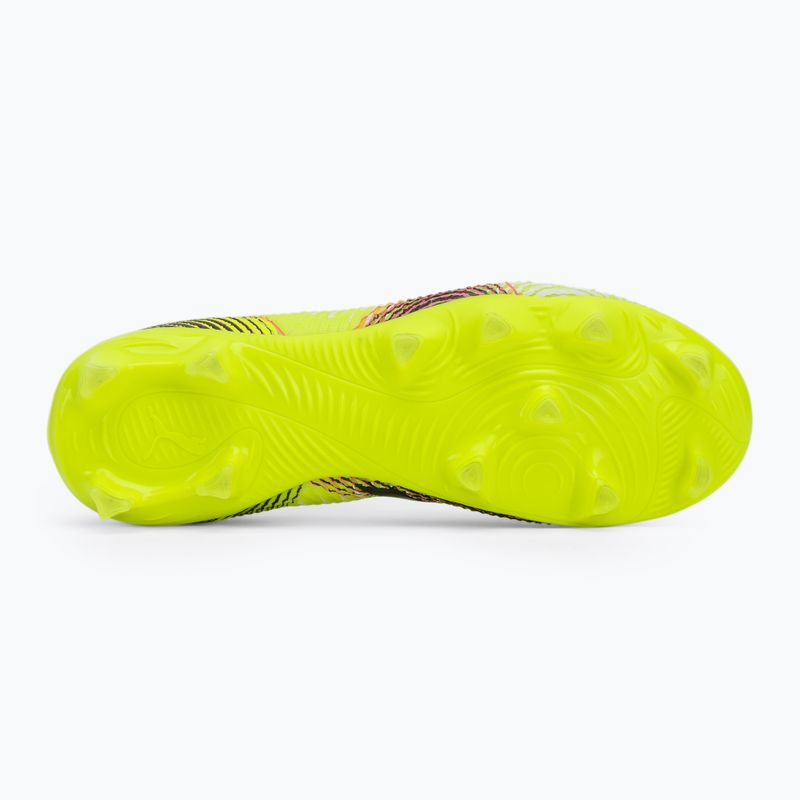 PUMA Future 8 Match FG/AG Jr scarpe da calcio bambino yellow alert/puma nero/sun struck 4