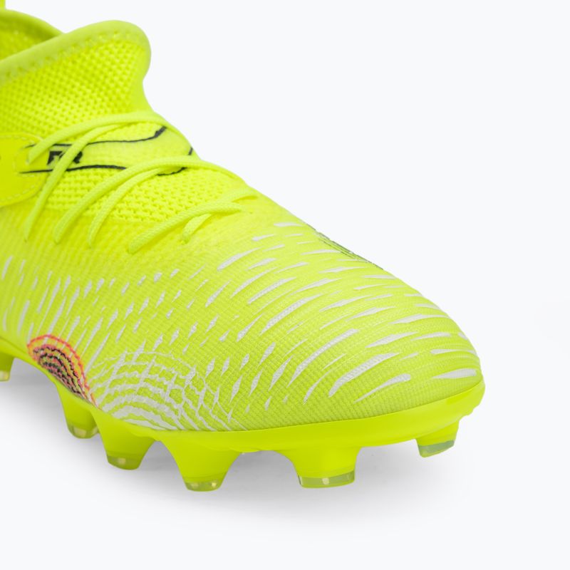 PUMA Future 8 Match FG/AG Jr scarpe da calcio bambino yellow alert/puma nero/sun struck 7