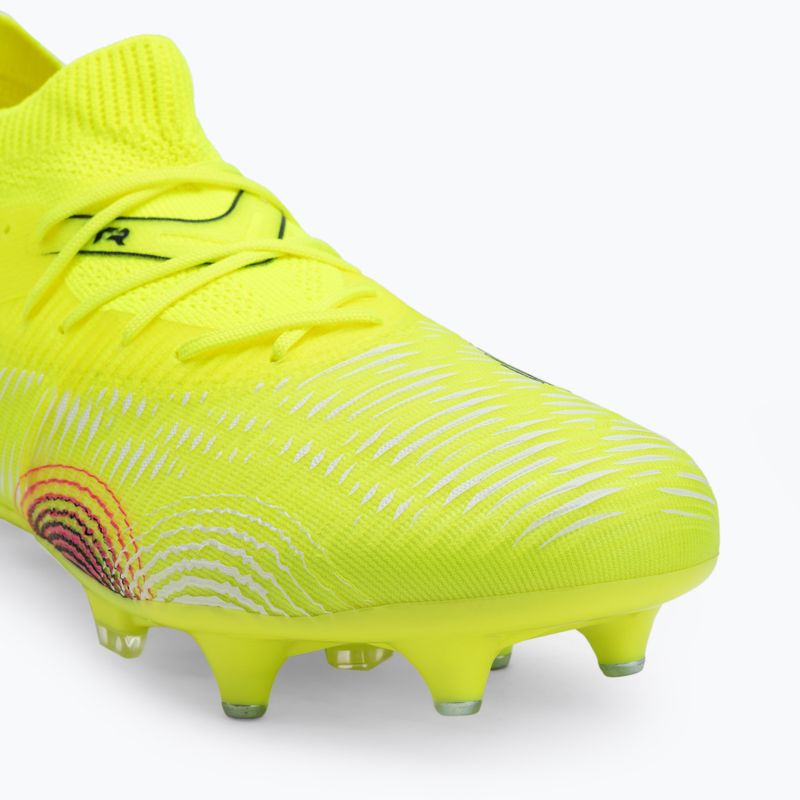 Scarpe da calcio da uomo PUMA Future 8 Match MxSG allarme giallo / puma nero / sole colpito 7