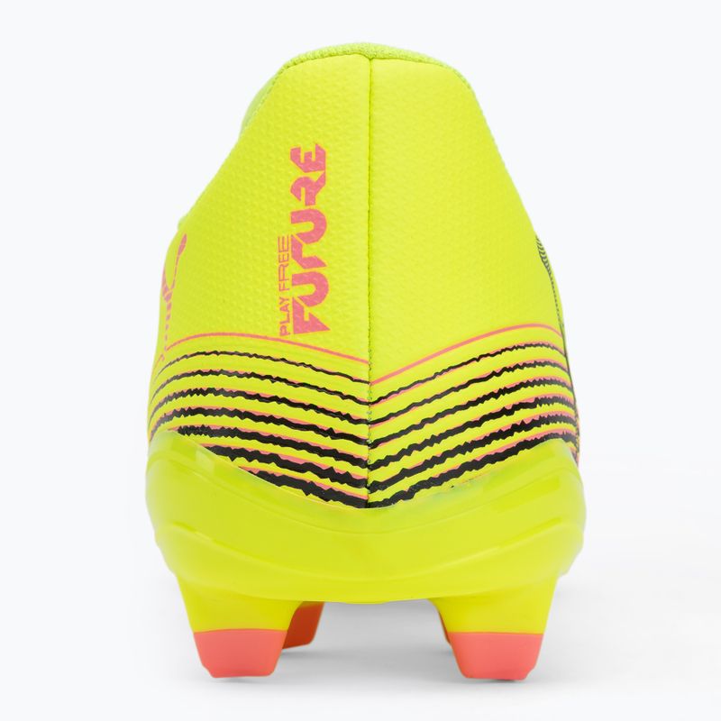 Scarpe da calcio da uomo PUMA Future 8 Play FG/AG yellow alert/ puma nero/ sole colpito 6