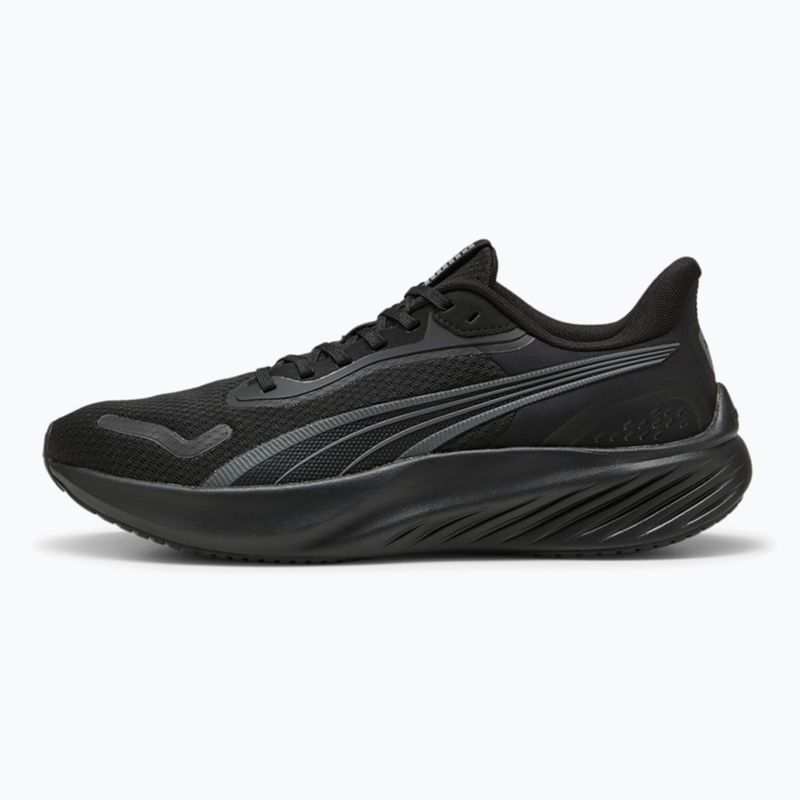 PUMA Pounce Lite scarpe da corsa puma nero/grigio scuro freddo