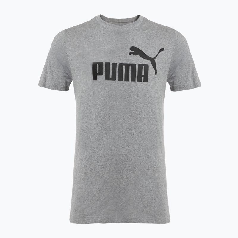 Maglietta PUMA ESS No. 1 Logo Uomo grigio erica medio