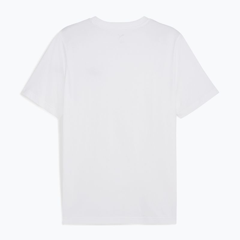 PUMA ESS Small No. 1 Logo Tee Uomo puma bianco 2