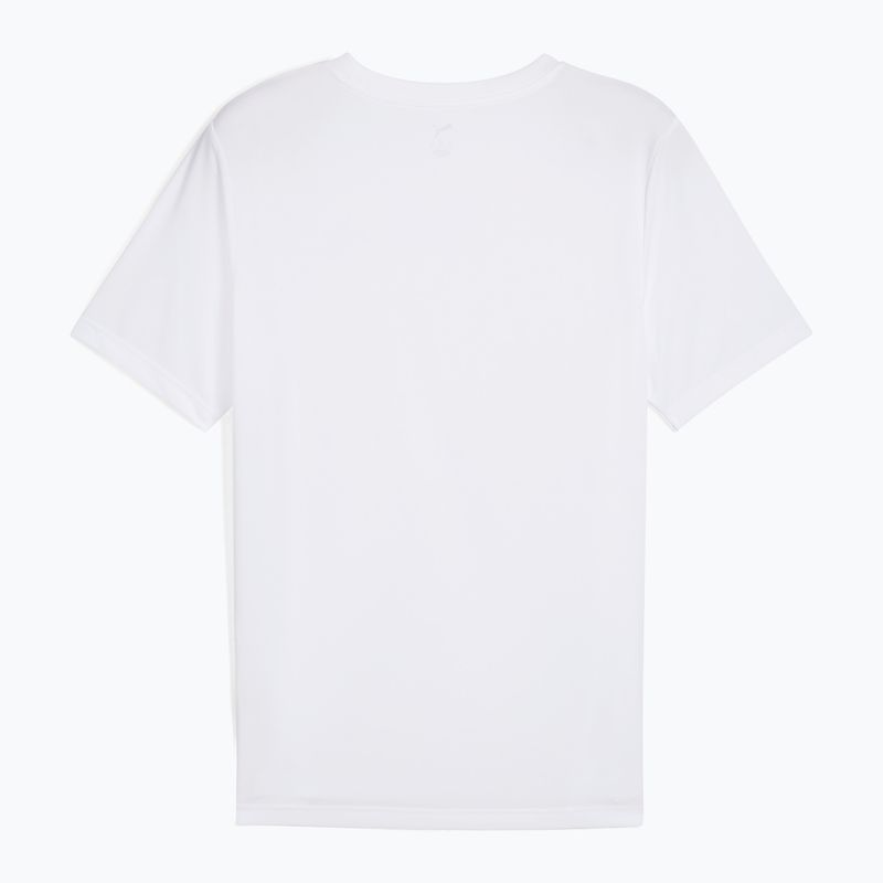 PUMA ESS Small Logo Poly Tee Uomo puma bianco 2