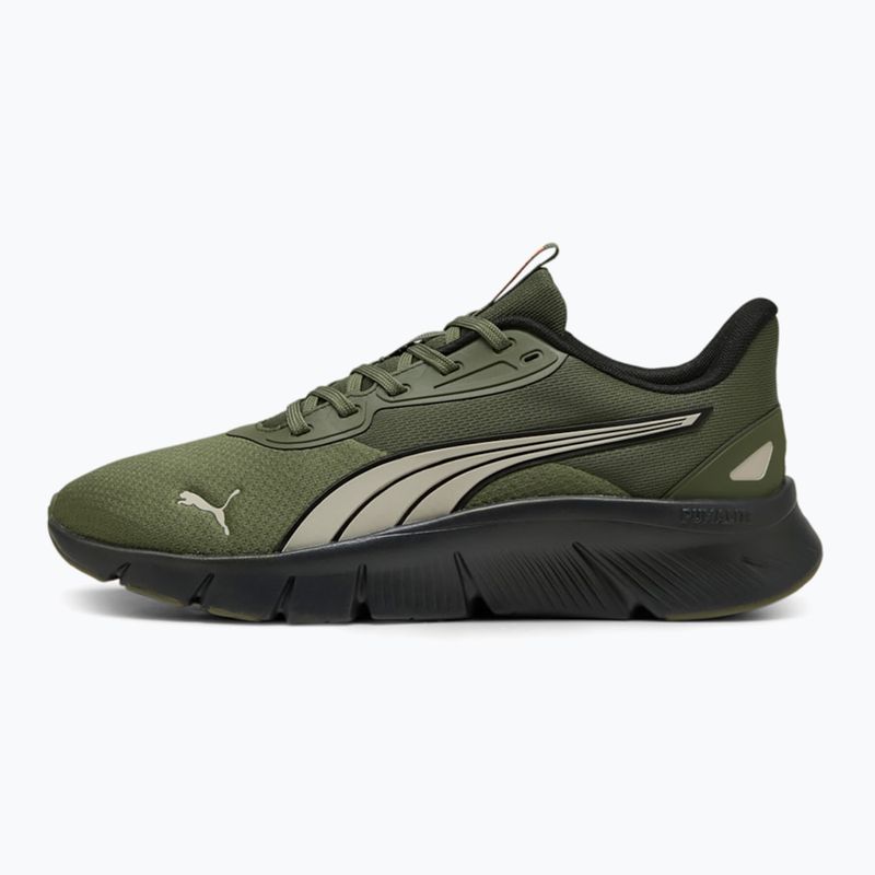 PUMA Flexfocus Lite Modern Woven scarpa da corsa loden verde/deserto polvere