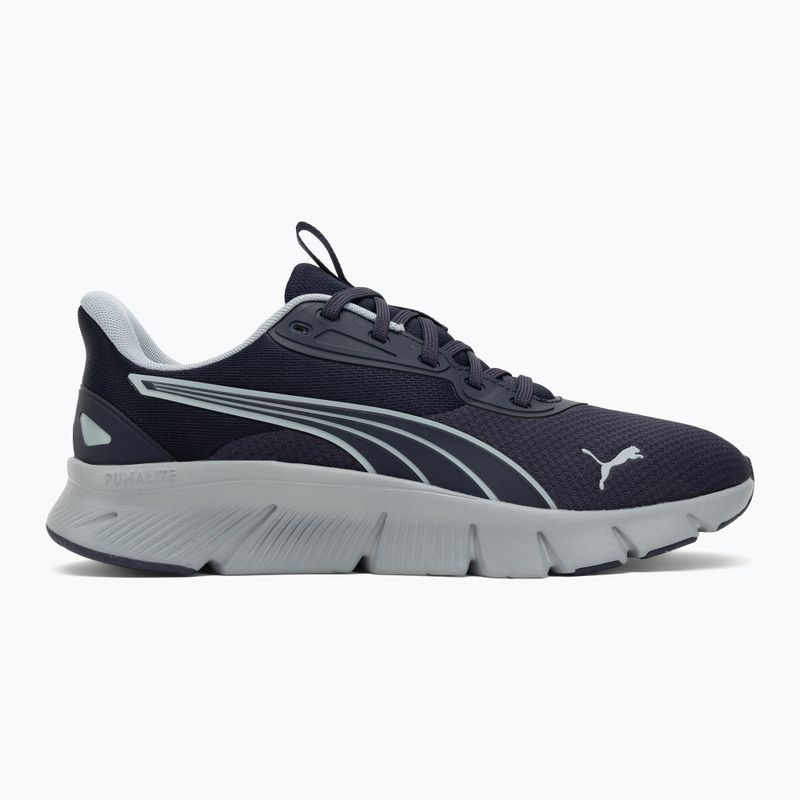 PUMA Flexfocus Lite Modern Woven scarpa da corsa blu navy/grigio medio freddo 2