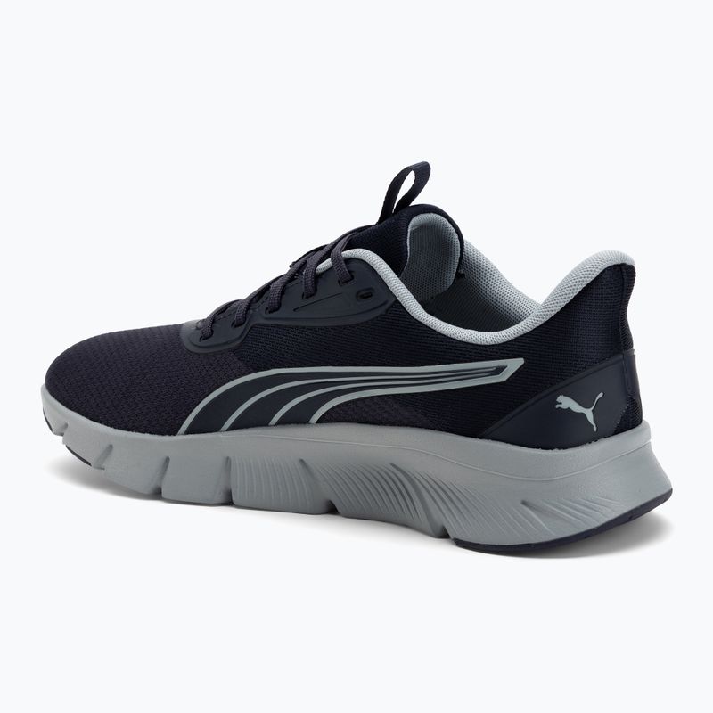 PUMA Flexfocus Lite Modern Woven scarpa da corsa blu navy/grigio medio freddo 3