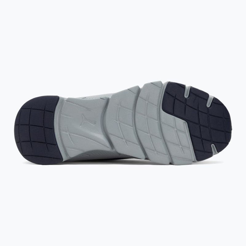 PUMA Flexfocus Lite Modern Woven scarpa da corsa blu navy/grigio medio freddo 4