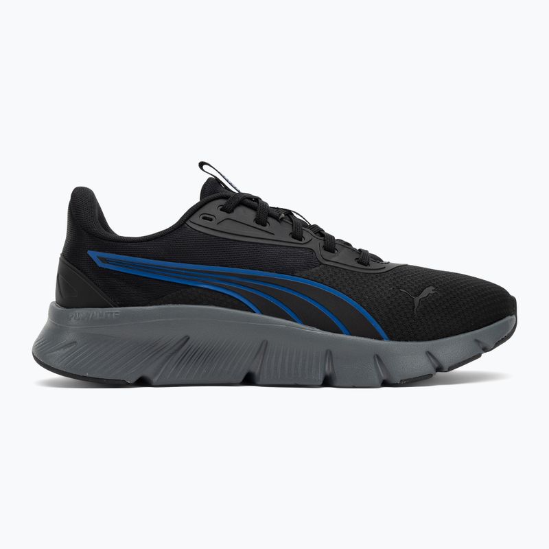 PUMA Flexfocus Lite Modern Woven scarpe da corsa puma nero/blu vivo 2