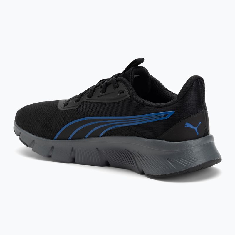 PUMA Flexfocus Lite Modern Woven scarpe da corsa puma nero/blu vivo 3
