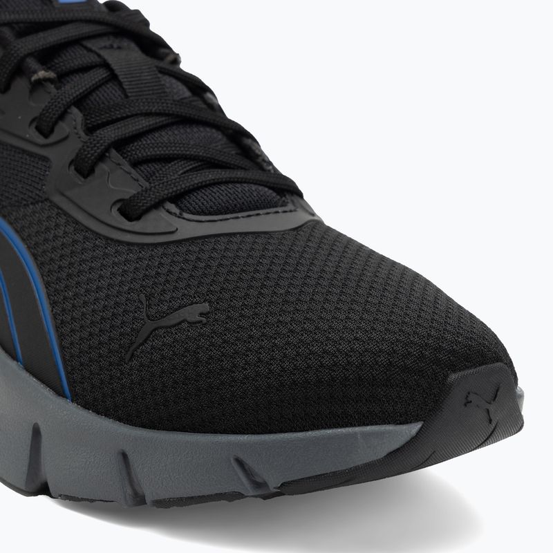 PUMA Flexfocus Lite Modern Woven scarpe da corsa puma nero/blu vivo 7