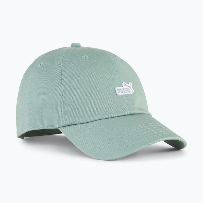 Cappello da baseball PUMA Ess No. 1 Logo Patch BB verde luna