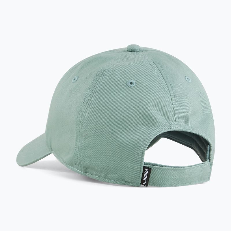 Cappello da baseball PUMA Ess No. 1 Logo Patch BB verde luna 2