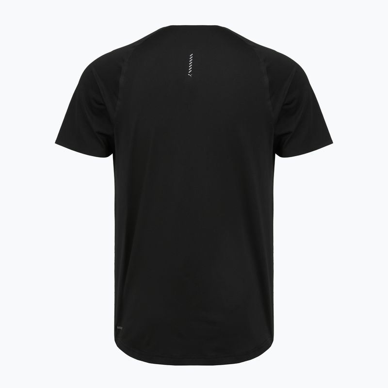 Maglietta da corsa da uomo PUMA Run Cloudspun Tee puma nero 2