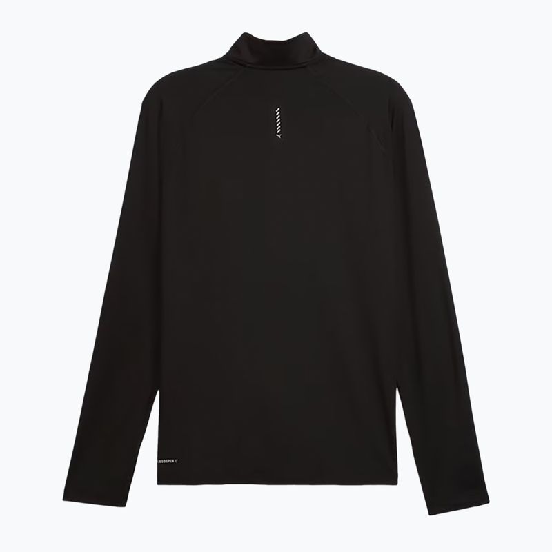 Felpa da corsa PUMA Run Velocity Cloudspun 1/4 Zip Uomo puma nero 2