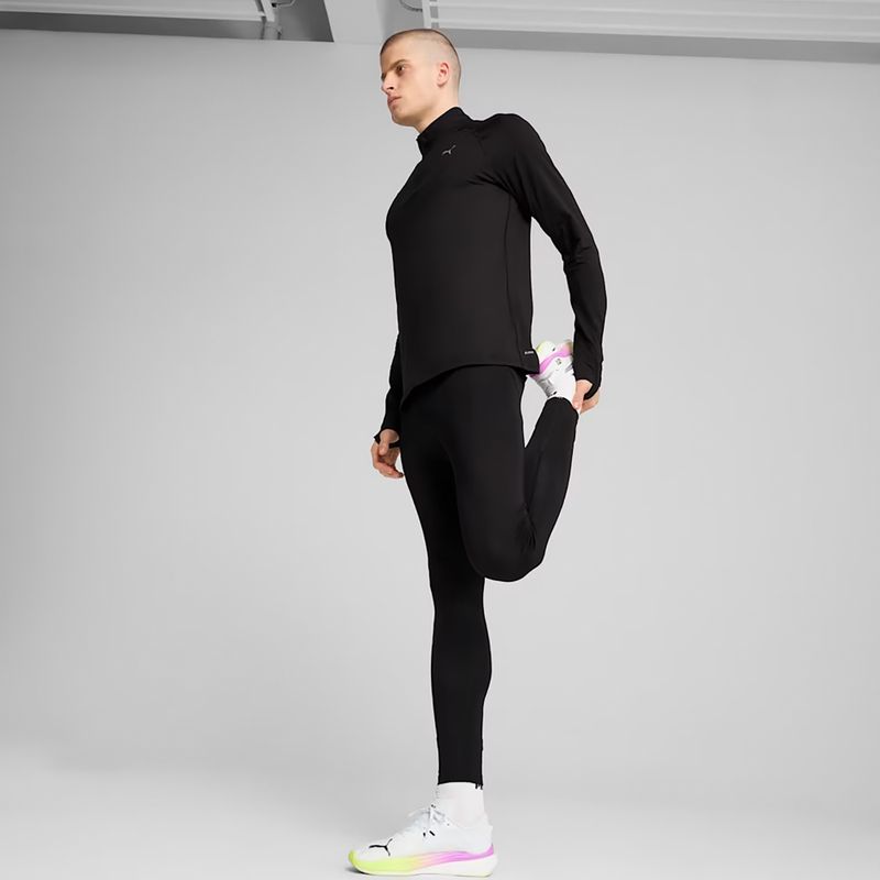 Felpa da corsa PUMA Run Velocity Cloudspun 1/4 Zip Uomo puma nero 4