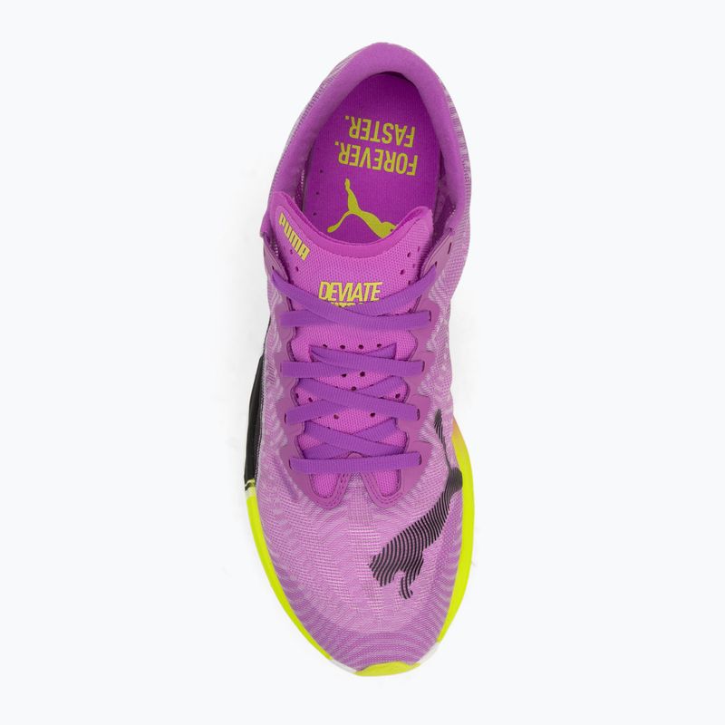 Scarpe da corsa da uomo PUMA Deviate Nitro Elite 3 allerta magenta/giallo puro 5