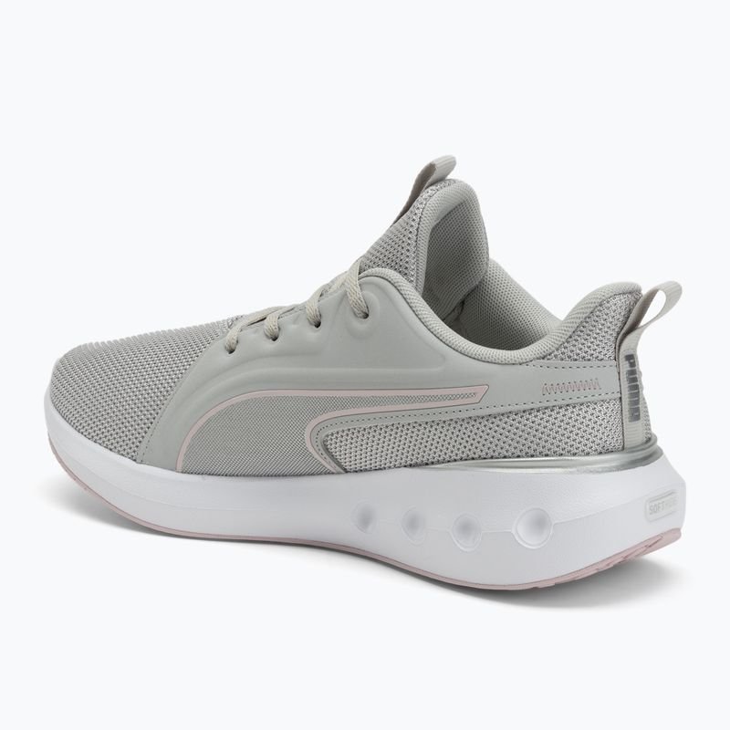 PUMA Softride Carson scarpe da corsa grigio chiaro/rosa malva/puma argento 3
