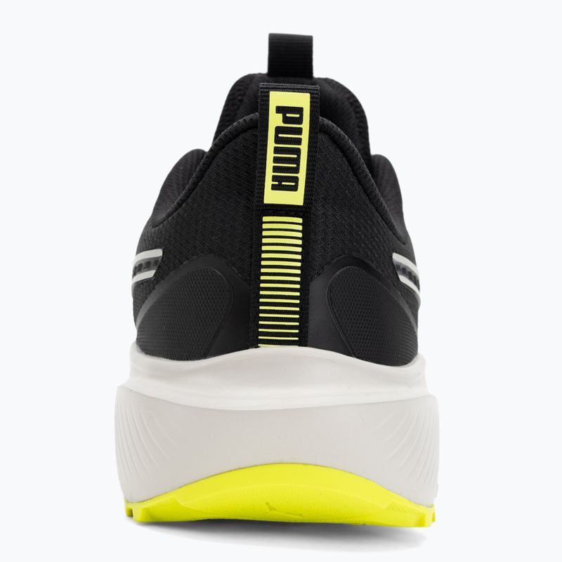 PUMA Skyrocket Lite Trail scarpe da corsa puma nero / grigio piuma / giallo allarme 6