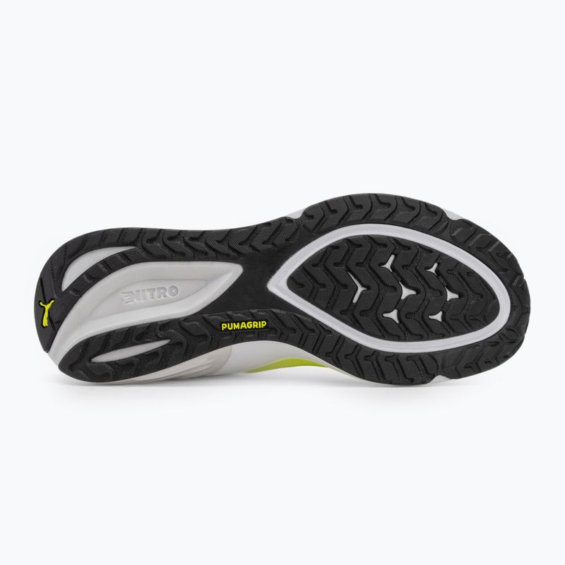 Scarpe da corsa da uomo PUMA Electrify Nitro 4 allerta giallo/grigio piuma/puma nero 4