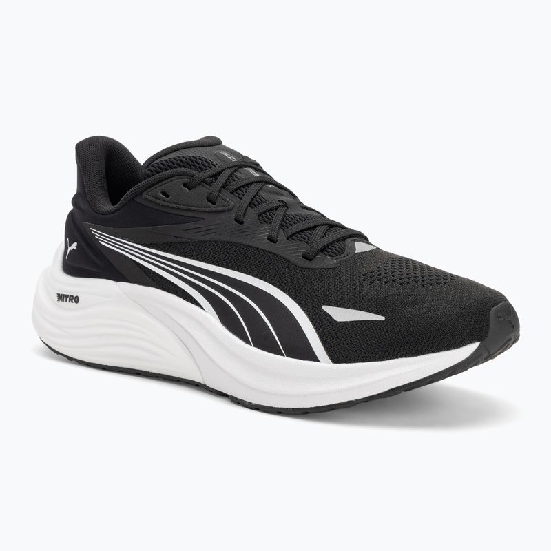 Scarpe da corsa da uomo PUMA Electrify Nitro 4 puma nero/puma bianco