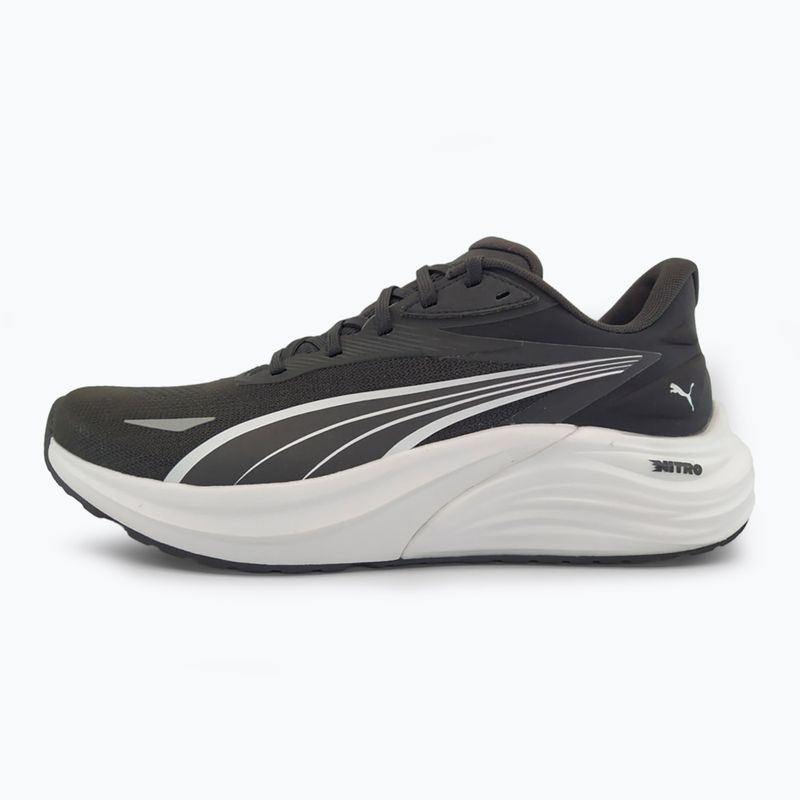 Scarpe da corsa da uomo PUMA Electrify Nitro 4 puma nero/puma bianco 8