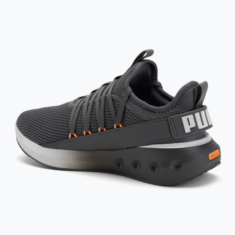 PUMA Softride Carson Fresh scarpe da corsa cool grigio scuro/grigio piuma/fuoco caldo 3