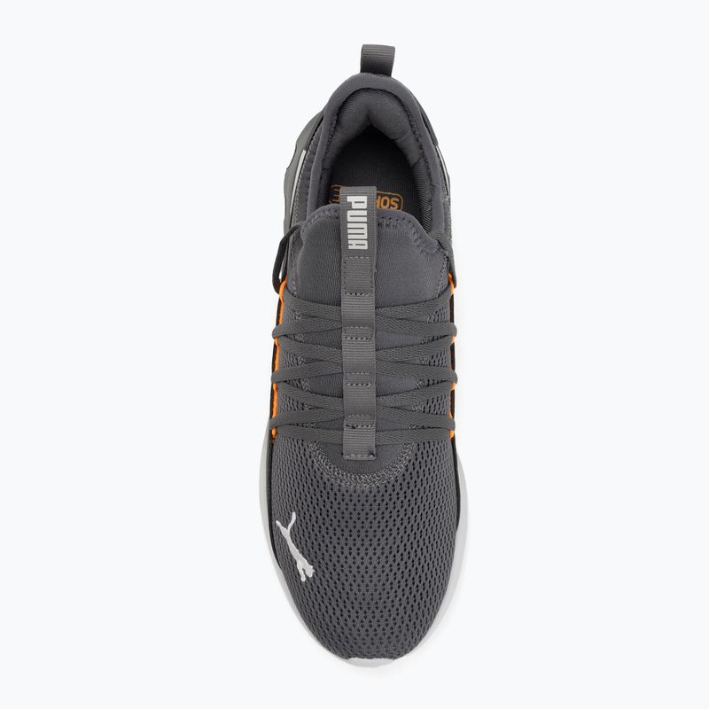 PUMA Softride Carson Fresh scarpe da corsa cool grigio scuro/grigio piuma/fuoco caldo 5