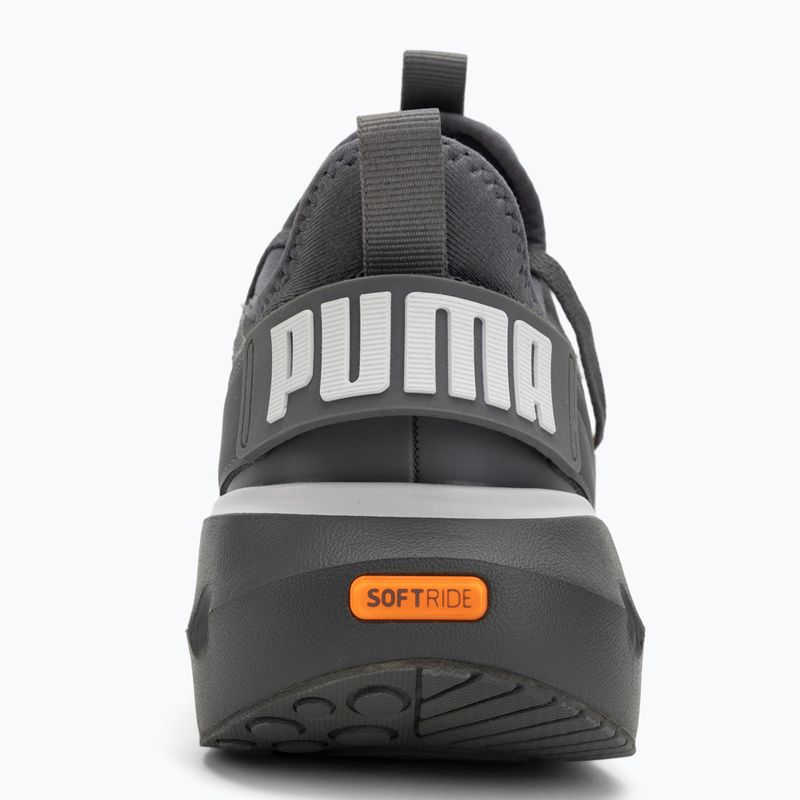 PUMA Softride Carson Fresh scarpe da corsa cool grigio scuro/grigio piuma/fuoco caldo 6