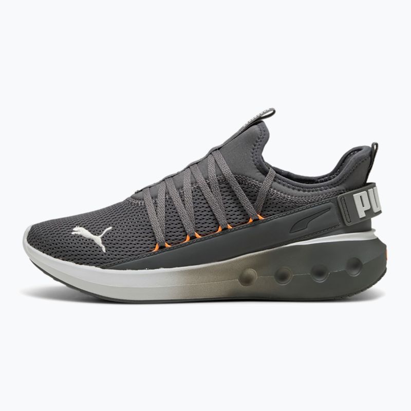 PUMA Softride Carson Fresh scarpe da corsa cool grigio scuro/grigio piuma/fuoco caldo