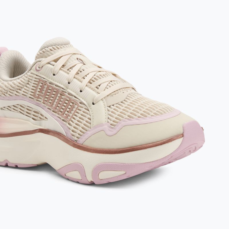 Scarpe da corsa da donna PUMA Softride Divine Metal neve alpina/bianco caldo/rosa malva 7