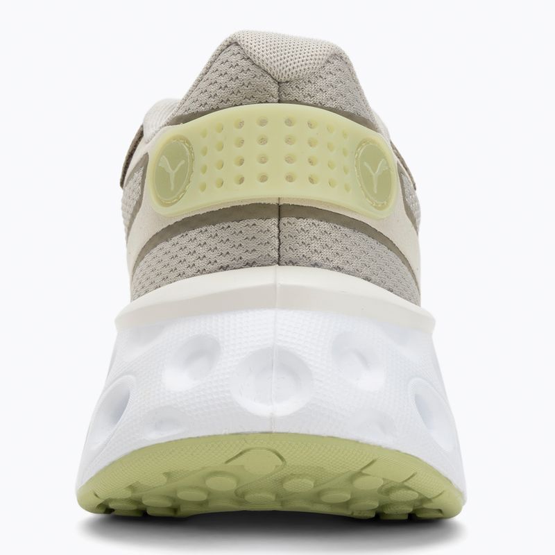 PUMA Softride Frequence, scarpe da corsa verde pistacchio, muschio di velluto e bianco caldo 6