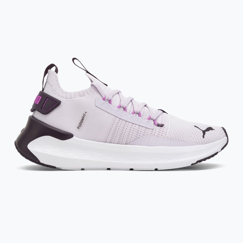 Scarpe da corsa da donna PUMA Softride Symmetry Fuzion lilla frost/notturno prugna/magenta puro 2