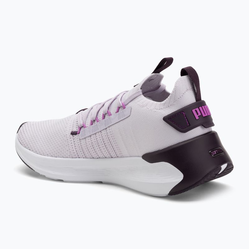 Scarpe da corsa da donna PUMA Softride Symmetry Fuzion lilla frost/notturno prugna/magenta puro 3