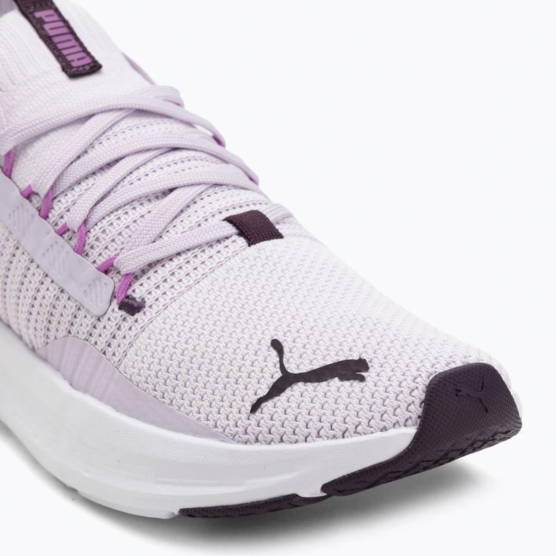 Scarpe da corsa da donna PUMA Softride Symmetry Fuzion lilla frost/notturno prugna/magenta puro 7