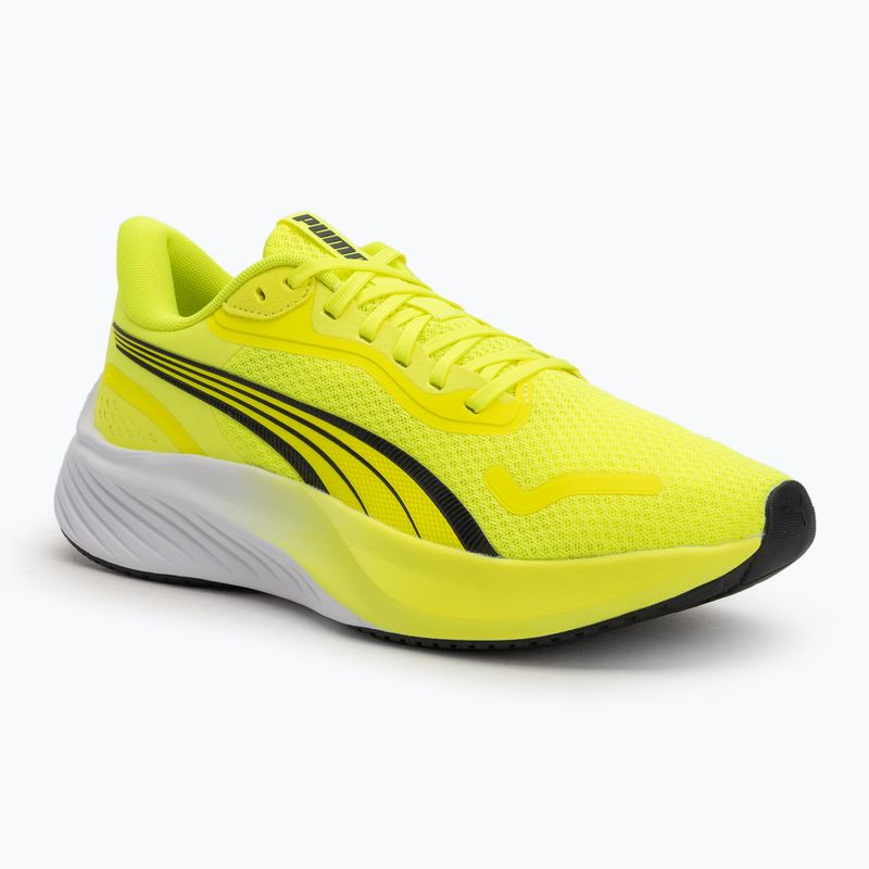 PUMA Pounce Lite, scarpa da corsa di colore giallo e nero