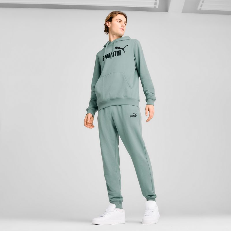 Uomo PUMA ESS No. 1 Logo Sweatpants TR CL verde luna 3