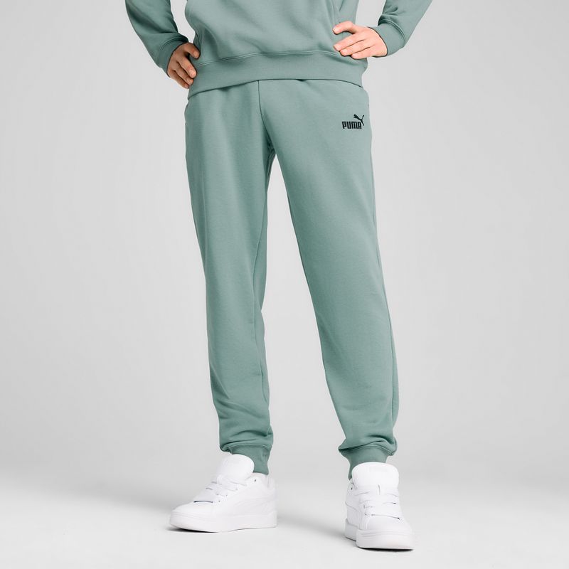 Uomo PUMA ESS No. 1 Logo Sweatpants TR CL verde luna 4