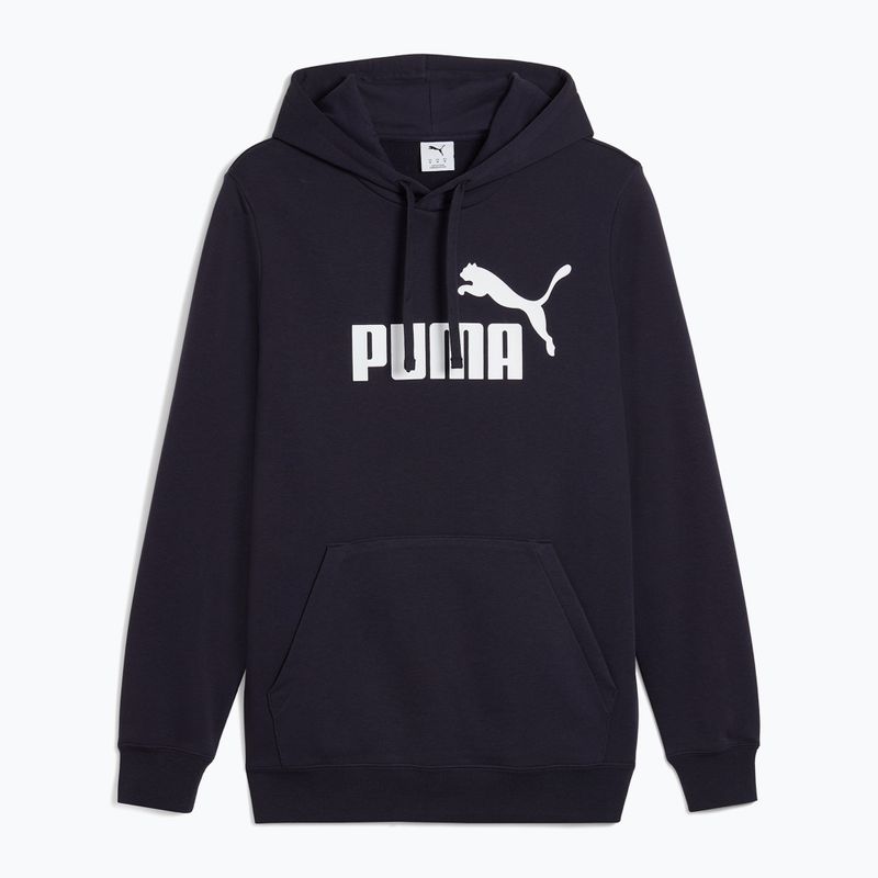 Felpa con cappuccio PUMA ESS No. 1 Logo Uomo TR new navy