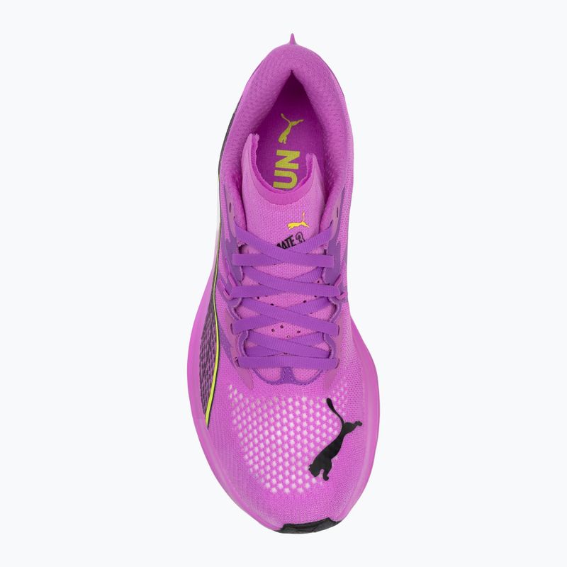 Scarpe da corsa da donna PUMA Deviate Nitro 3 magenta puro/yellow alert/puma bianco 5