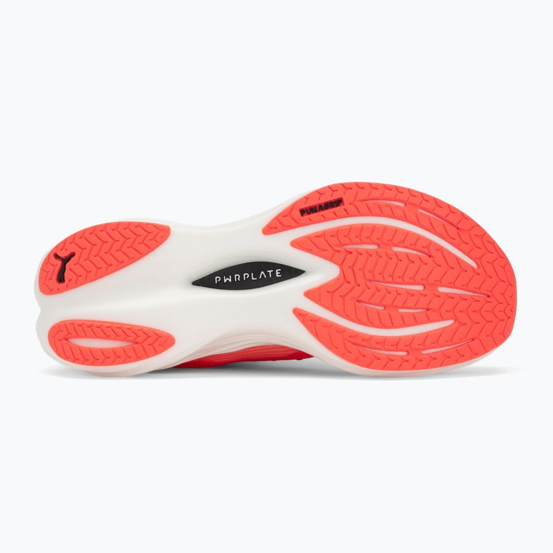 PUMA Deviate Nitro 3 scarpe da corsa da uomo rosso incandescente/nero pumaa 4