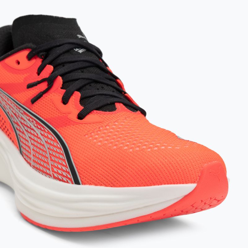 PUMA Deviate Nitro 3 scarpe da corsa da uomo rosso incandescente/nero pumaa 7