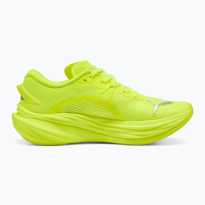 Scarpe da corsa da donna PUMA Deviate Nitro 3 allerta giallo/puma argento 2