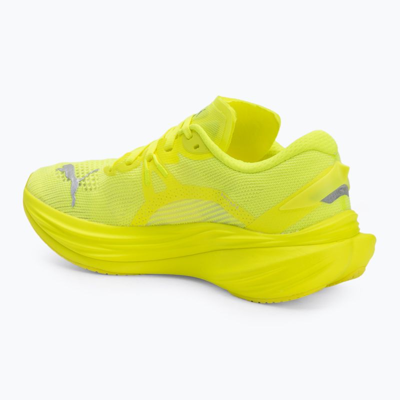 Scarpe da corsa da donna PUMA Deviate Nitro 3 allerta giallo/puma argento 3