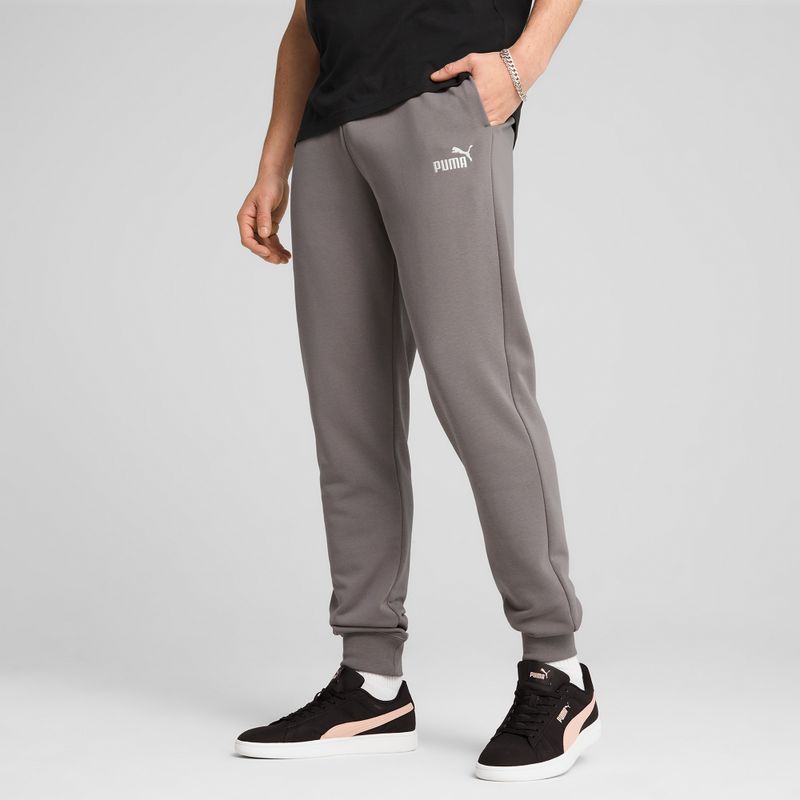 PUMA ESS No. 1 Logo Sweatpants TR CL ghisa Uomo 4
