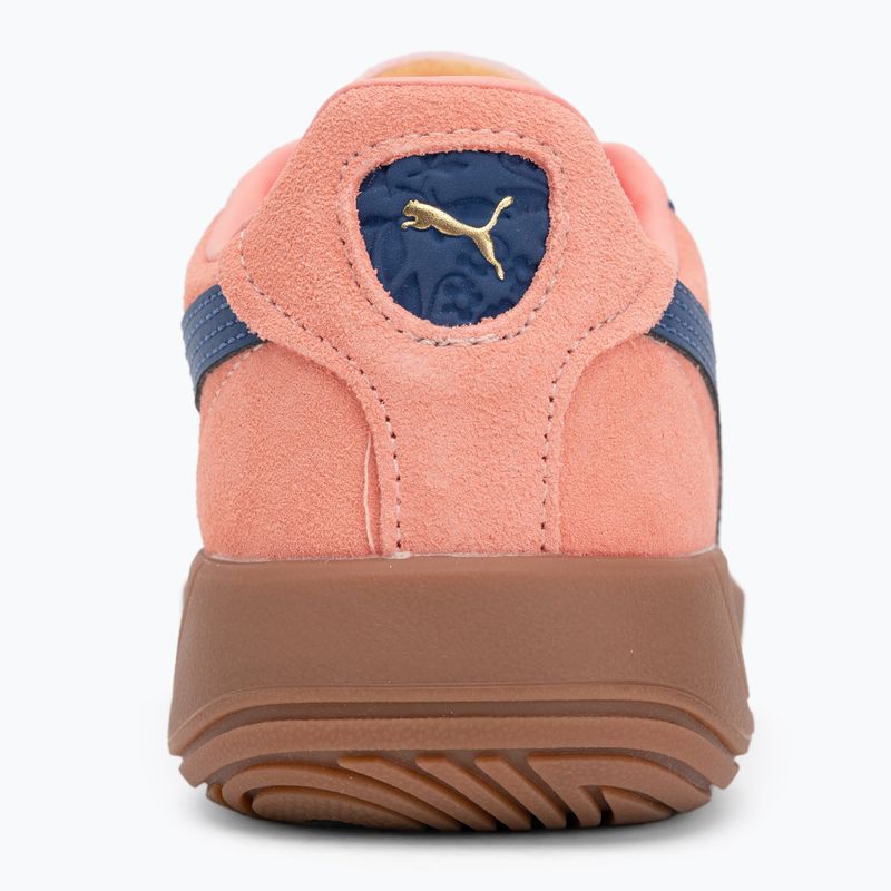 Scarpe da donna PUMA Club Klassika Suede rosa frutta/blu acceso/oro puma 6