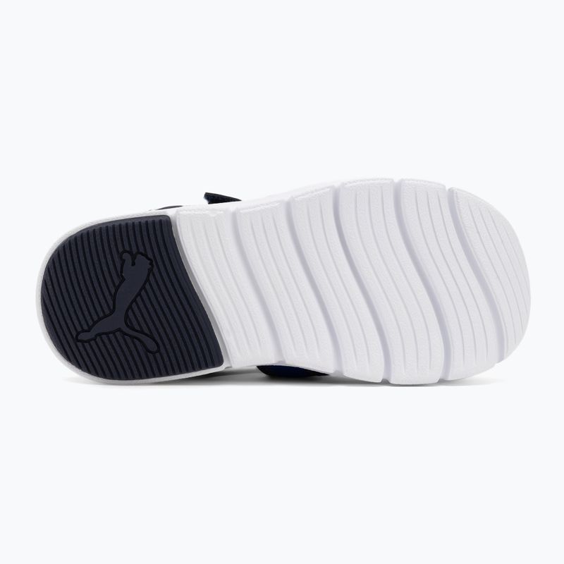 PUMA Fun Racer Sandal V PS sandali per bambini blu vivido/puma bianco/nuova marina 4